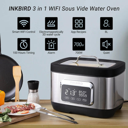 JOLIEO-Electronica-Slimme WiFi Sous Vide Precisie Koker - CULINAIR