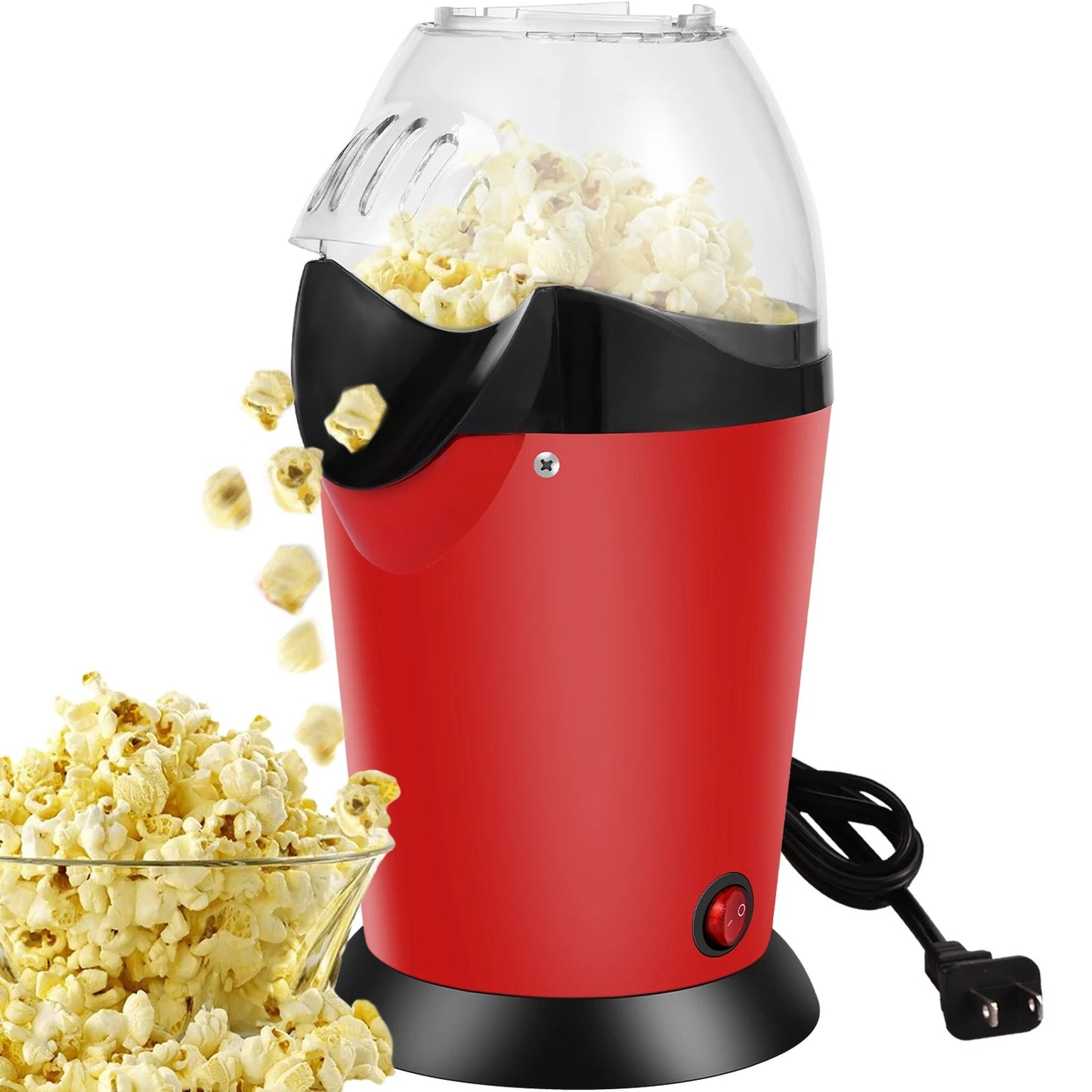 JOLIEO-Keuken & Eten-Filmavondjes Waren Nog Nooit Zo Leuk - Mini Popcornmachine voor Thuis - PofPlezier