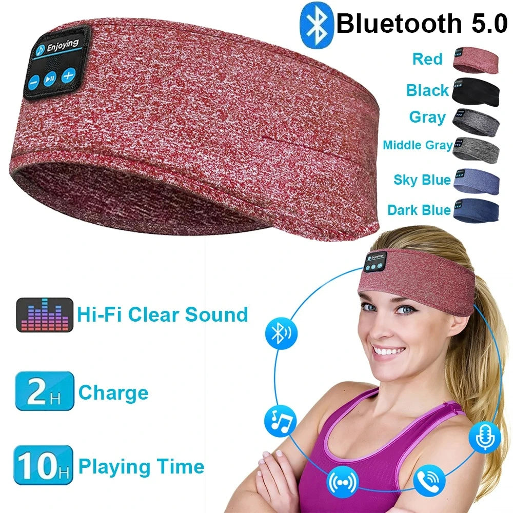 JOLIEO Electronica Draadloze Slaaphoofdtelefoon Sporthoofdband - Voor Sport &amp; Slaap - SOUNDSLEEP ACTIVE - DROOMBAND